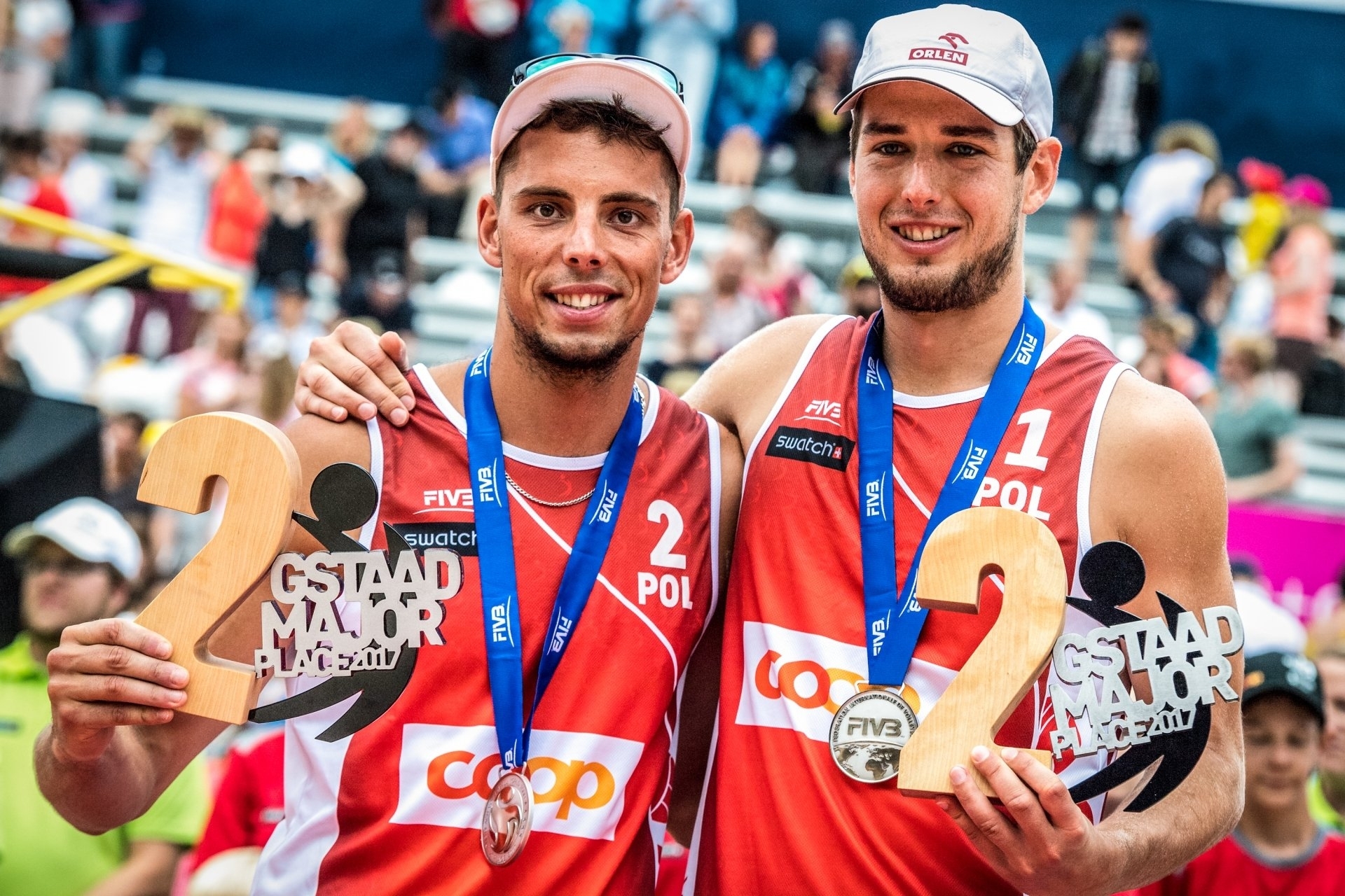 The duo picked up a silver medal and a cowbell at last year's Gstaad Major